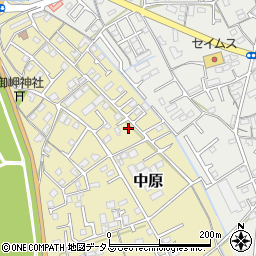 岡山県総社市中原853-4周辺の地図