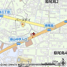 梅木商会　原尾島店周辺の地図