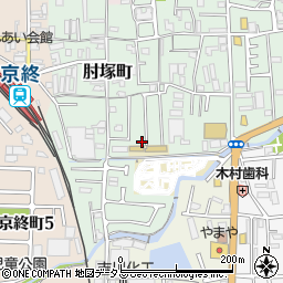 奈良県奈良市肘塚町168-8周辺の地図