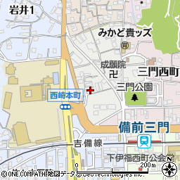 岡山県岡山市北区葵町2-8周辺の地図