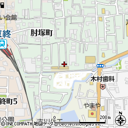 奈良県奈良市肘塚町170-26周辺の地図