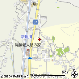 岡山県岡山市東区久保351-1周辺の地図