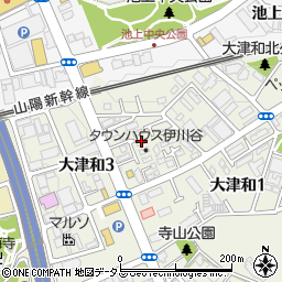 タウンハウス伊川谷６Ｄ周辺の地図