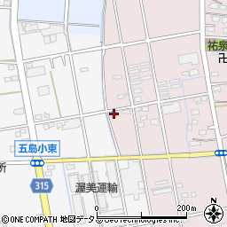 静岡県浜松市中央区松島町453周辺の地図