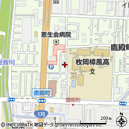 大阪府東大阪市鷹殿町20-36周辺の地図