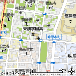大阪自動車整備専門学校周辺の地図
