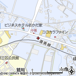 愛知県田原市豊島町天白97-2周辺の地図