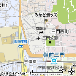 岡山県岡山市北区葵町2-30周辺の地図