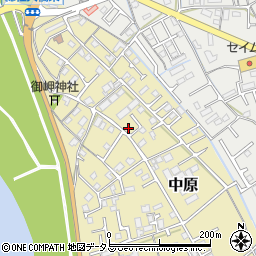 岡山県総社市中原852-10周辺の地図