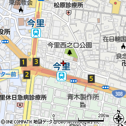 前田部品工業周辺の地図