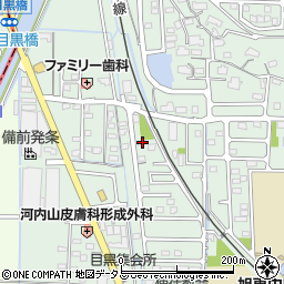 岡山県岡山市東区目黒町150-95周辺の地図