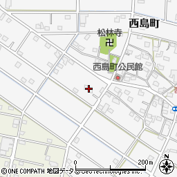 静岡県浜松市中央区西島町771周辺の地図