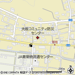 大坂コミュニティ防災センター周辺の地図