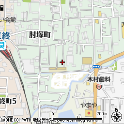 奈良県奈良市肘塚町170-27周辺の地図