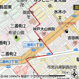 神戸ゆうこうヘルパーステーション周辺の地図