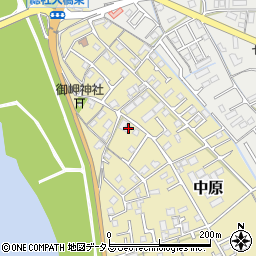 岡山県総社市中原863-2周辺の地図