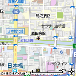 原田病院周辺の地図