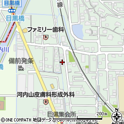 岡山県岡山市東区目黒町150-17周辺の地図