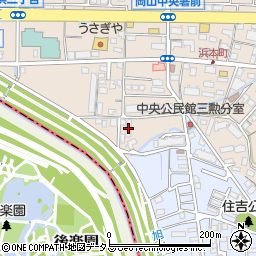松岡マンション周辺の地図