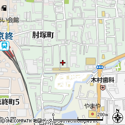 奈良県奈良市肘塚町170-38周辺の地図