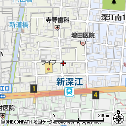 橋本鍼灸院周辺の地図