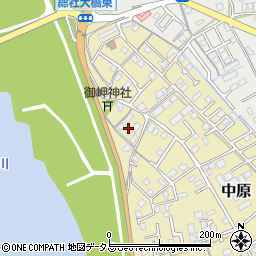 岡山県総社市中原351周辺の地図