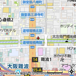 大阪府大阪市中央区心斎橋筋2丁目4周辺の地図