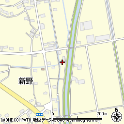 静岡県御前崎市新野857周辺の地図