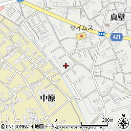 岡山県総社市真壁1424-36周辺の地図