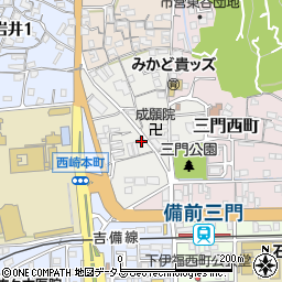 岡山県岡山市北区葵町2-28周辺の地図