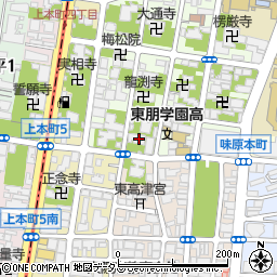 誓福寺周辺の地図