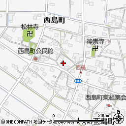 静岡県浜松市中央区西島町549周辺の地図