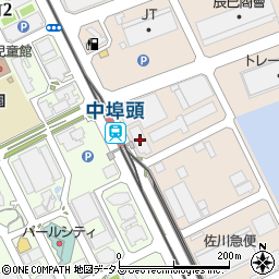 神戸新交通周辺の地図