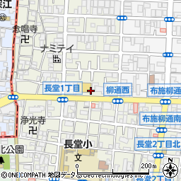 大阪府東大阪市高井田西1丁目1周辺の地図