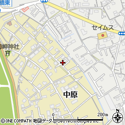 岡山県総社市中原841-51周辺の地図