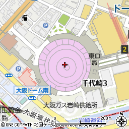 京セラドーム大阪（大阪ドーム）周辺の地図