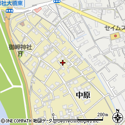 岡山県総社市中原852-5周辺の地図