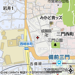 岡山県岡山市北区葵町2周辺の地図