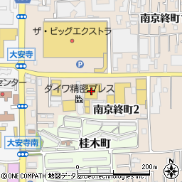 奈良ダイハツ本社周辺の地図