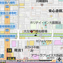 大阪府大阪市中央区宗右衛門町7-12周辺の地図