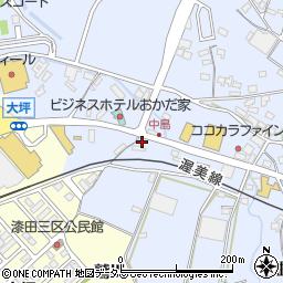 愛知県田原市豊島町天白91周辺の地図