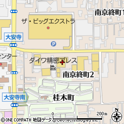 奈良ダイハツ本社周辺の地図
