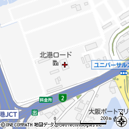 株式会社北港ロード周辺の地図