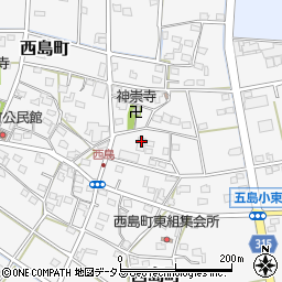 とぴあ浜松農協　東南地区支店五島支店周辺の地図