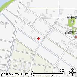 静岡県浜松市中央区西島町714周辺の地図