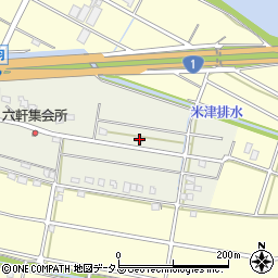 静岡県浜松市中央区米津町88周辺の地図