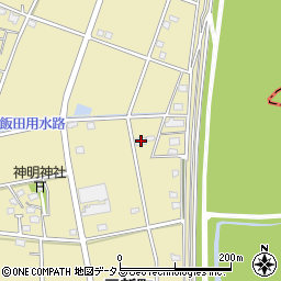 静岡県浜松市中央区三新町64周辺の地図