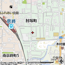 奈良県奈良市肘塚町189-2周辺の地図
