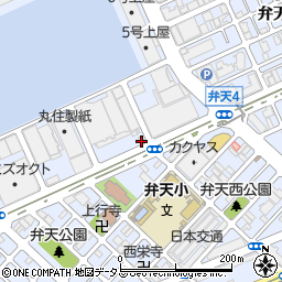 ＥＮＥＯＳ弁天町ＳＳ周辺の地図