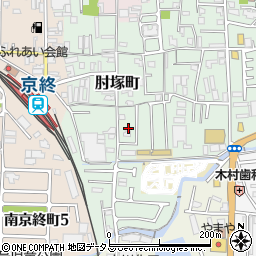 奈良県奈良市肘塚町189周辺の地図